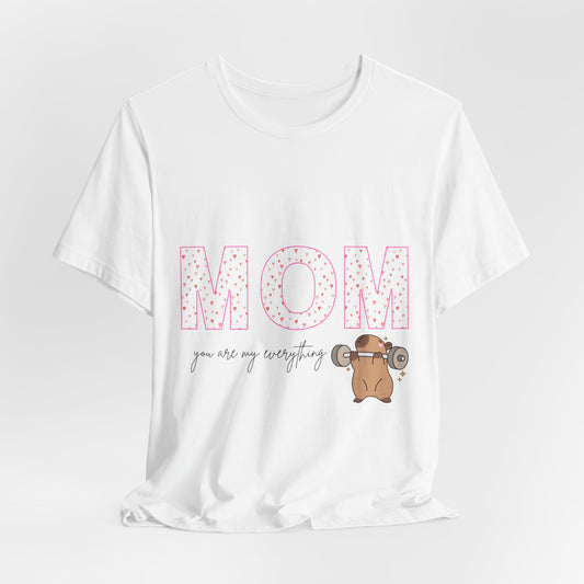 Mom Appreciation Graphic Tee, Cute Mother's Day Shirt, Gift for Mom, Casual Mom's Day T-Shirt, Trendy Unisex Tee