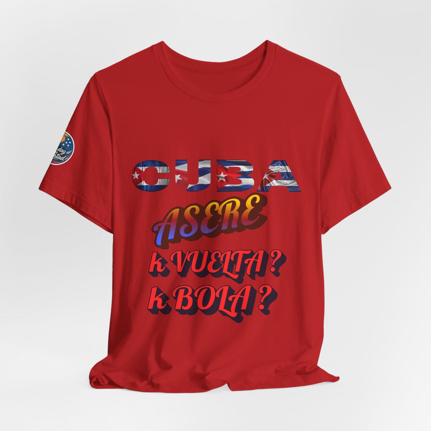 Cuban Vibes Tee, Casual Summer Shirt, Graphic Unisex Tee, Gift for Him/Her, Fiesta Apparel, Cool Graphic Tee