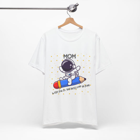 Cosmic Mom Tee - Perfect Gift for Astronaut Lovers, Mother's Day Gift, Cute Space Shirt, Fun Graphic Tee, Unique Mom Present