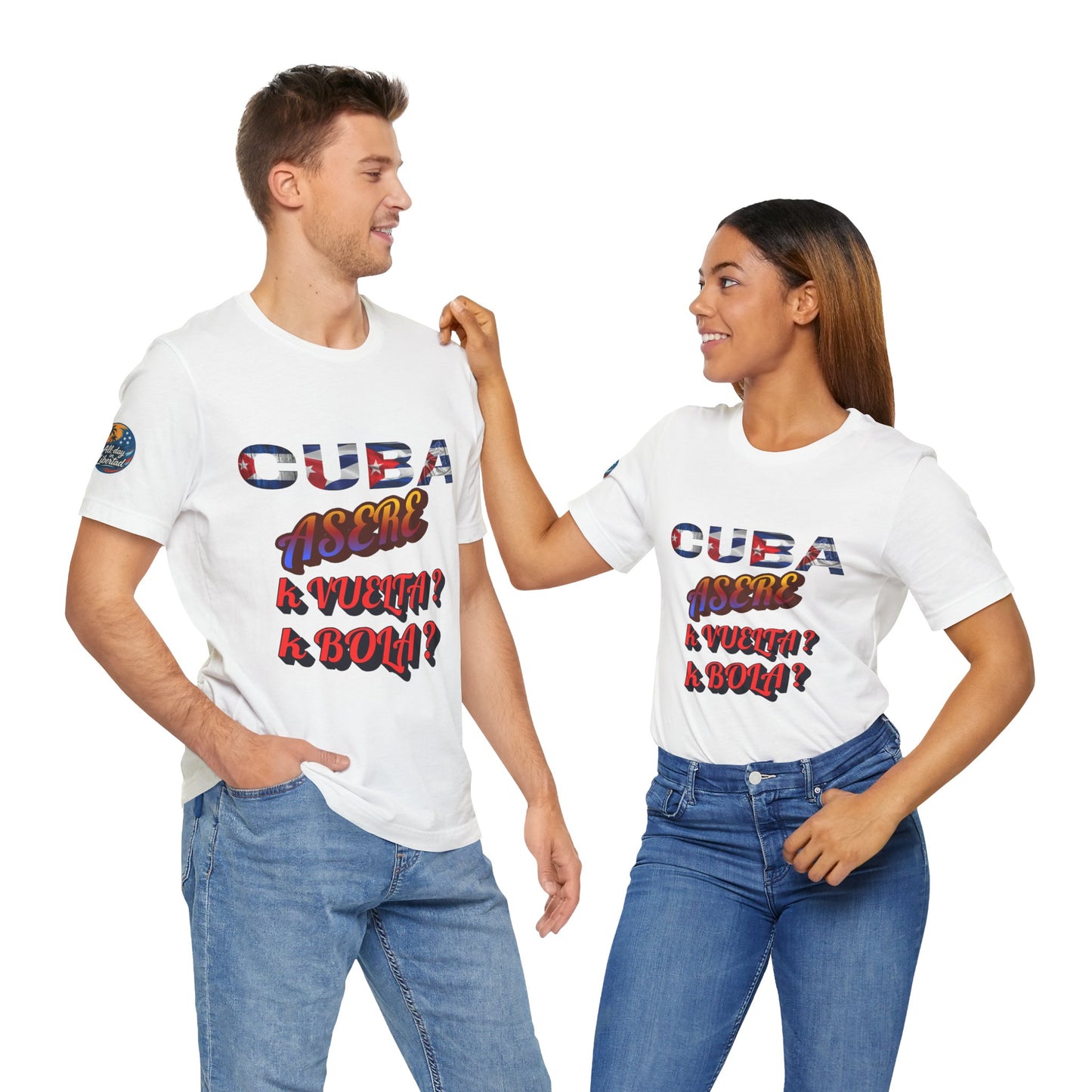 Cuban Vibes Tee, Casual Summer Shirt, Graphic Unisex Tee, Gift for Him/Her, Fiesta Apparel, Cool Graphic Tee