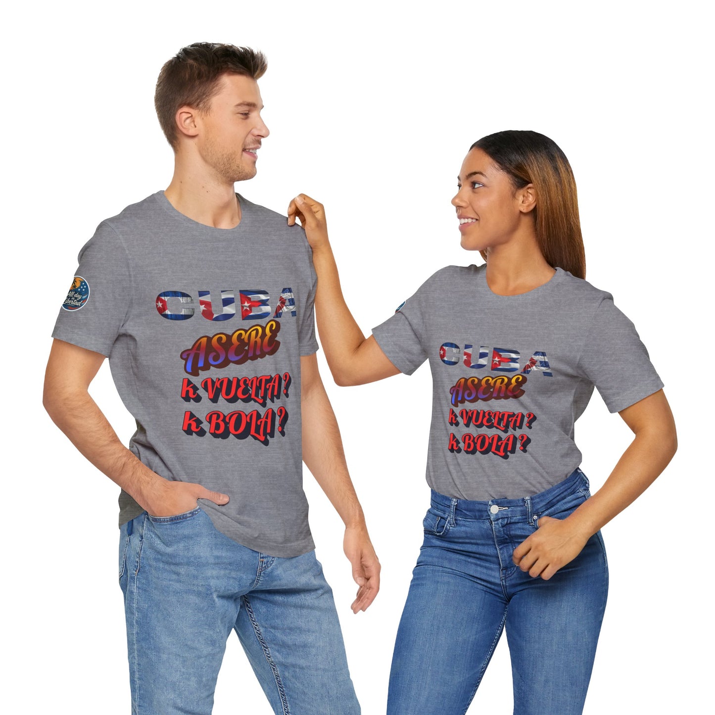 Cuban Vibes Tee, Casual Summer Shirt, Graphic Unisex Tee, Gift for Him/Her, Fiesta Apparel, Cool Graphic Tee