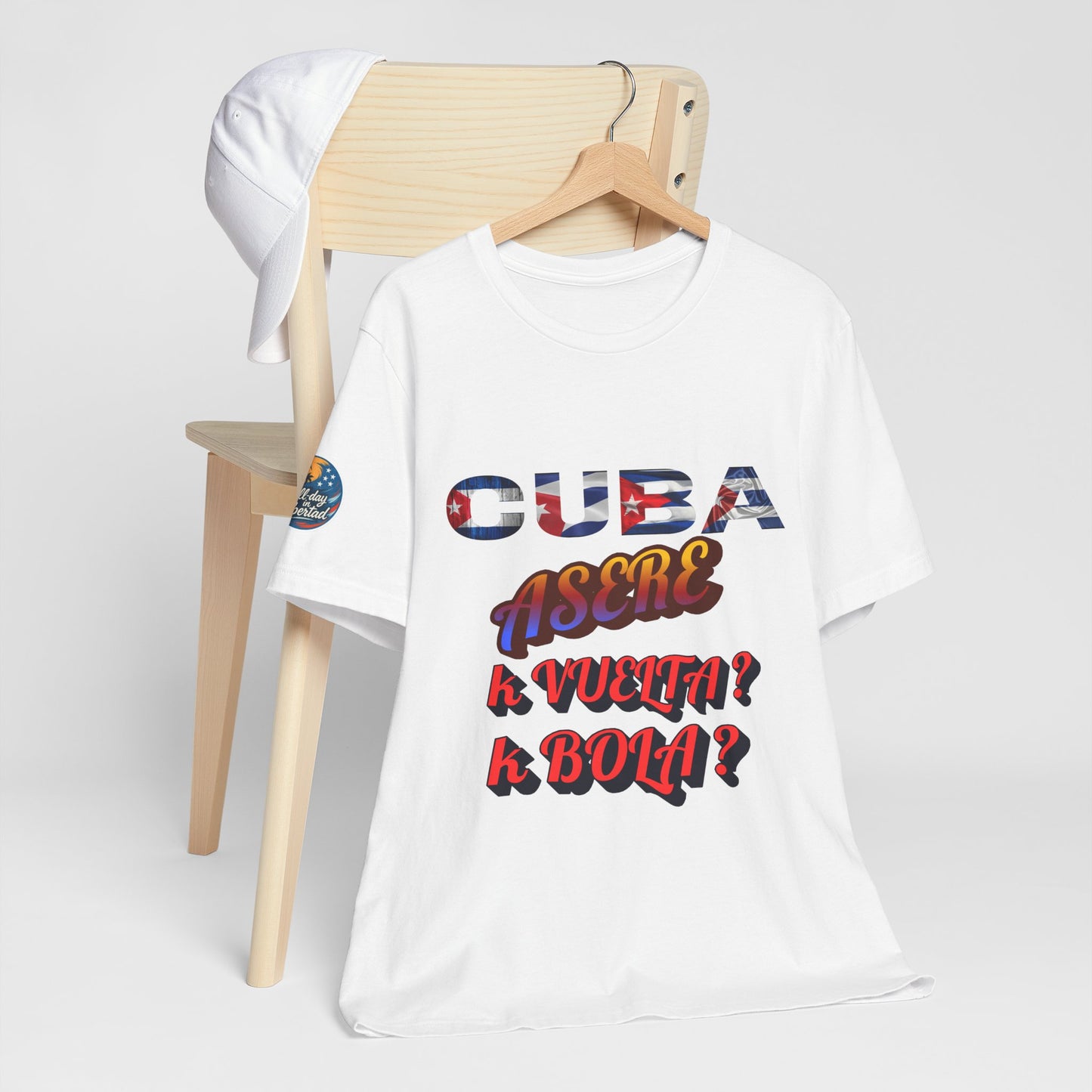 Cuban Vibes Tee, Casual Summer Shirt, Graphic Unisex Tee, Gift for Him/Her, Fiesta Apparel, Cool Graphic Tee