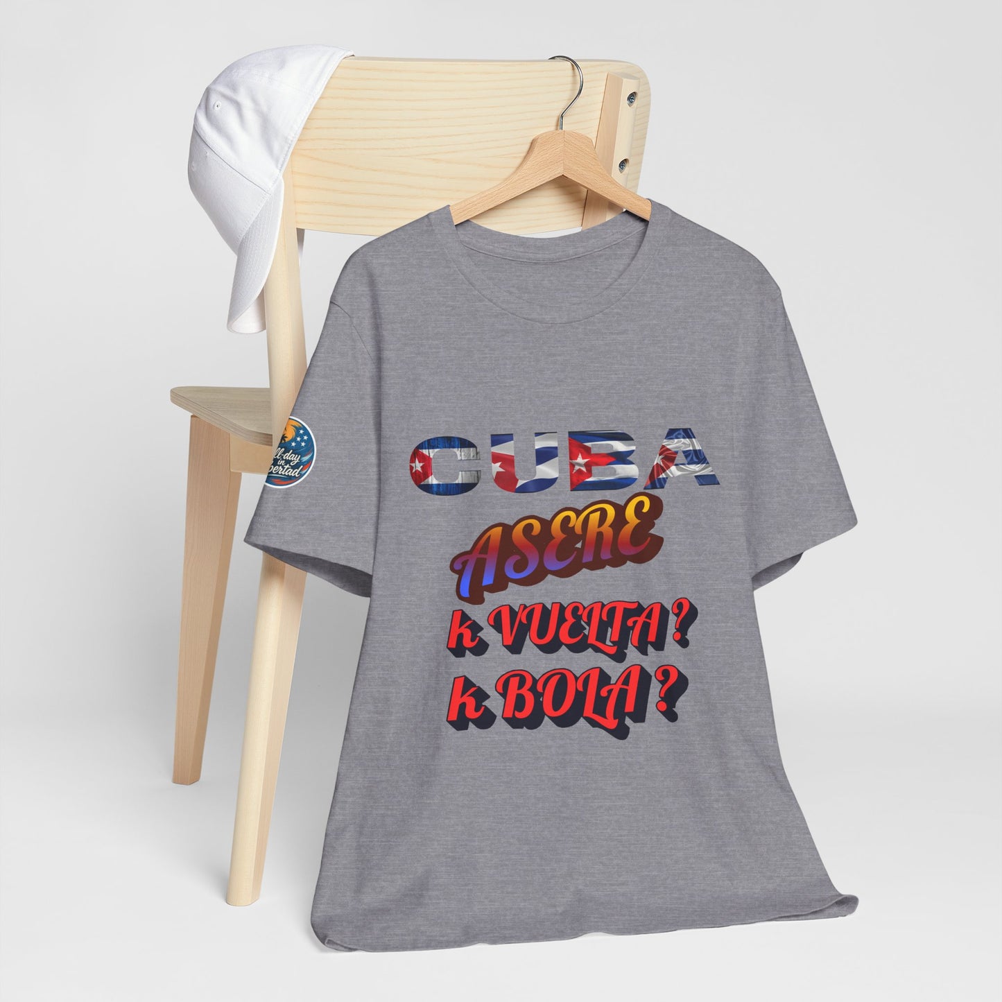 Cuban Vibes Tee, Casual Summer Shirt, Graphic Unisex Tee, Gift for Him/Her, Fiesta Apparel, Cool Graphic Tee