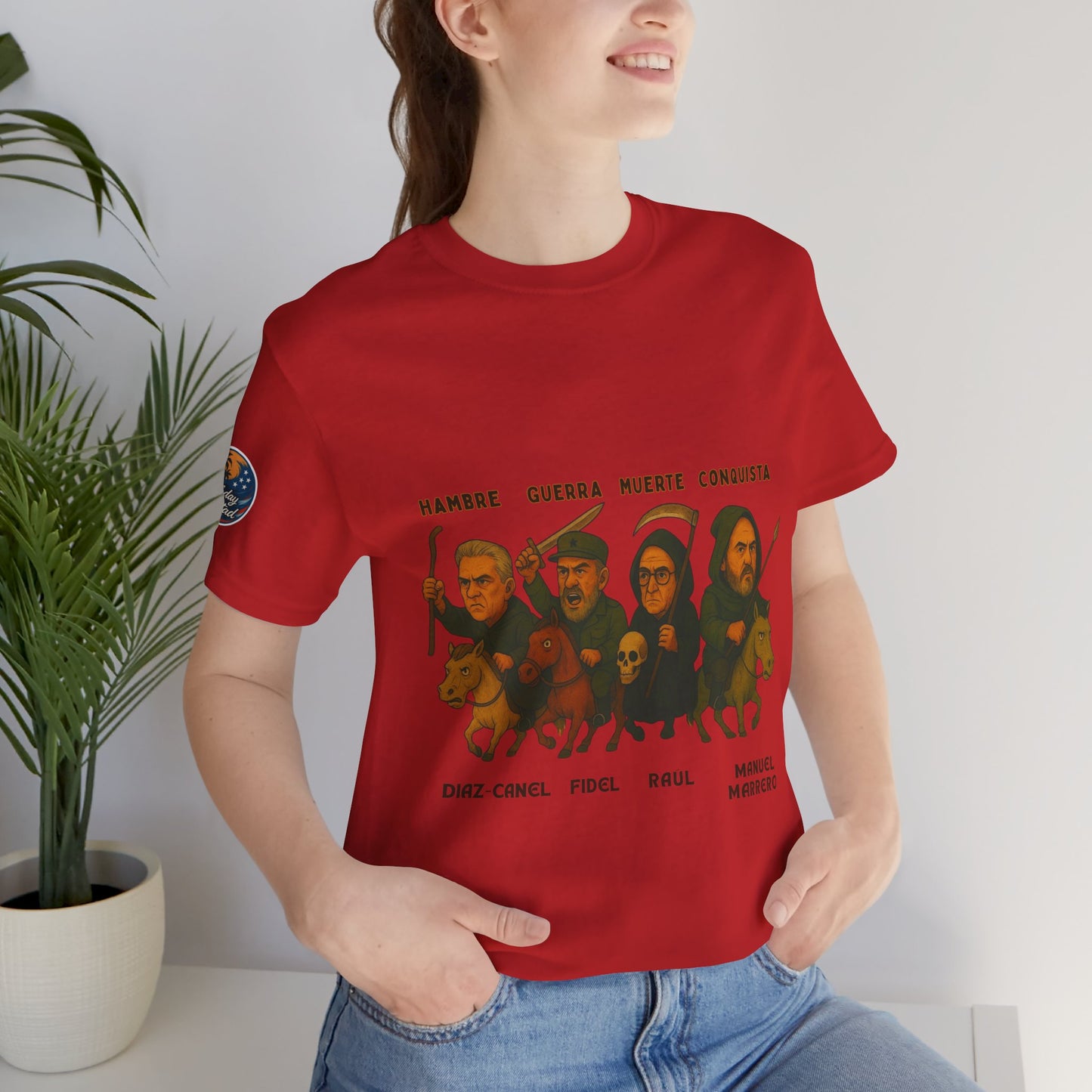 Revolutionary Statement Tee, Unisex Jersey Short Sleeve Tee, Graphic T-shirt for Activists, Gift for History Lovers, Casual Wear, [...]