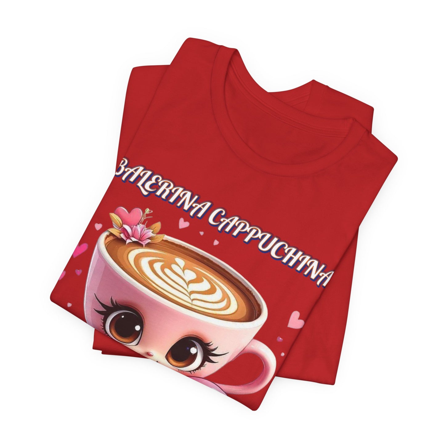 Cute Coffee Lover Tee, Adorable Graphic Shirt, Perfect Gift for Baristas, Coffee Enthusiasts, Valentine's Day, Birthdays, Casual Wear