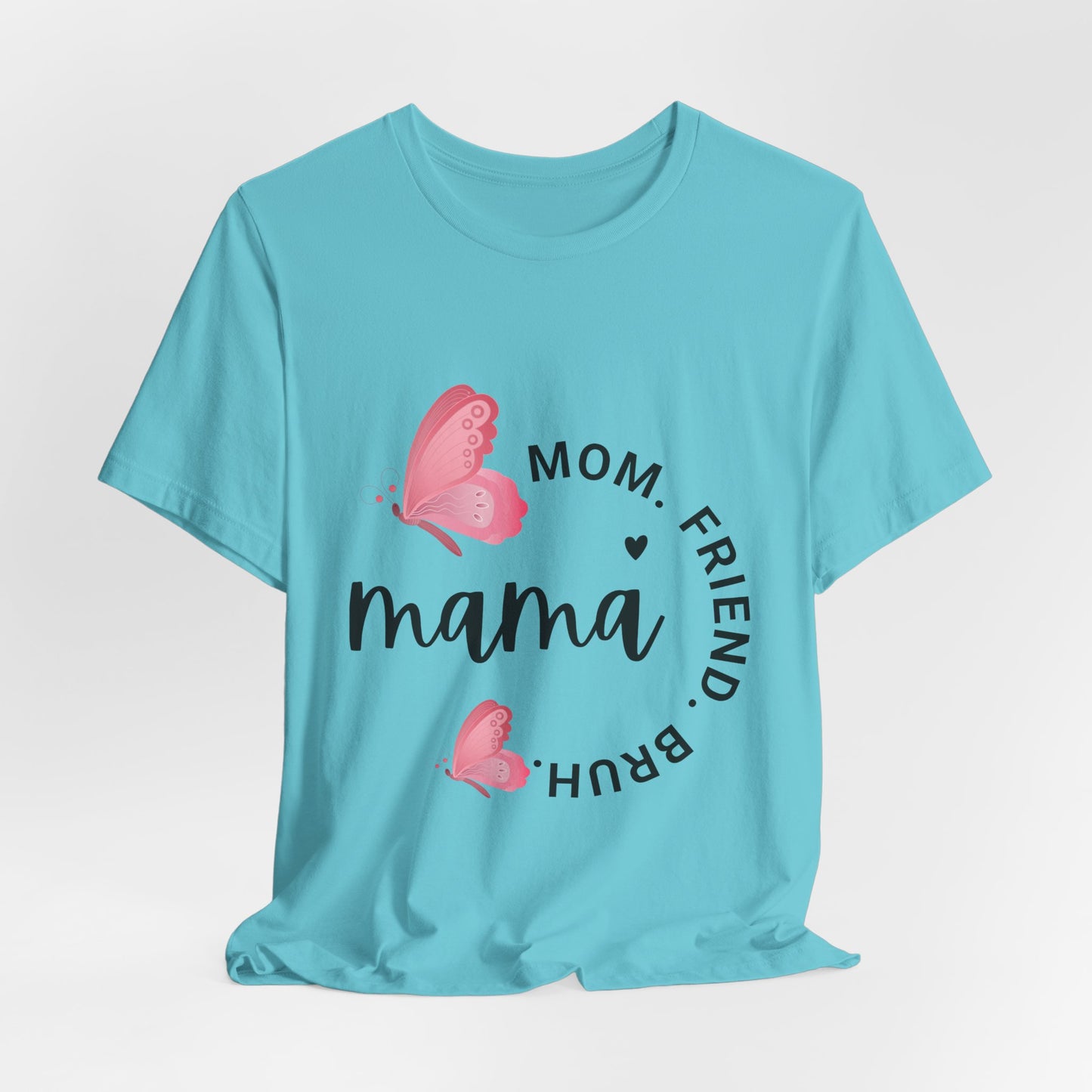 Mama Butterfly Unisex Tee, Cute Mother's Day Gift, Butterfly Graphic T-Shirt, Mom's Day, Spring Fashion, Gift for Her
