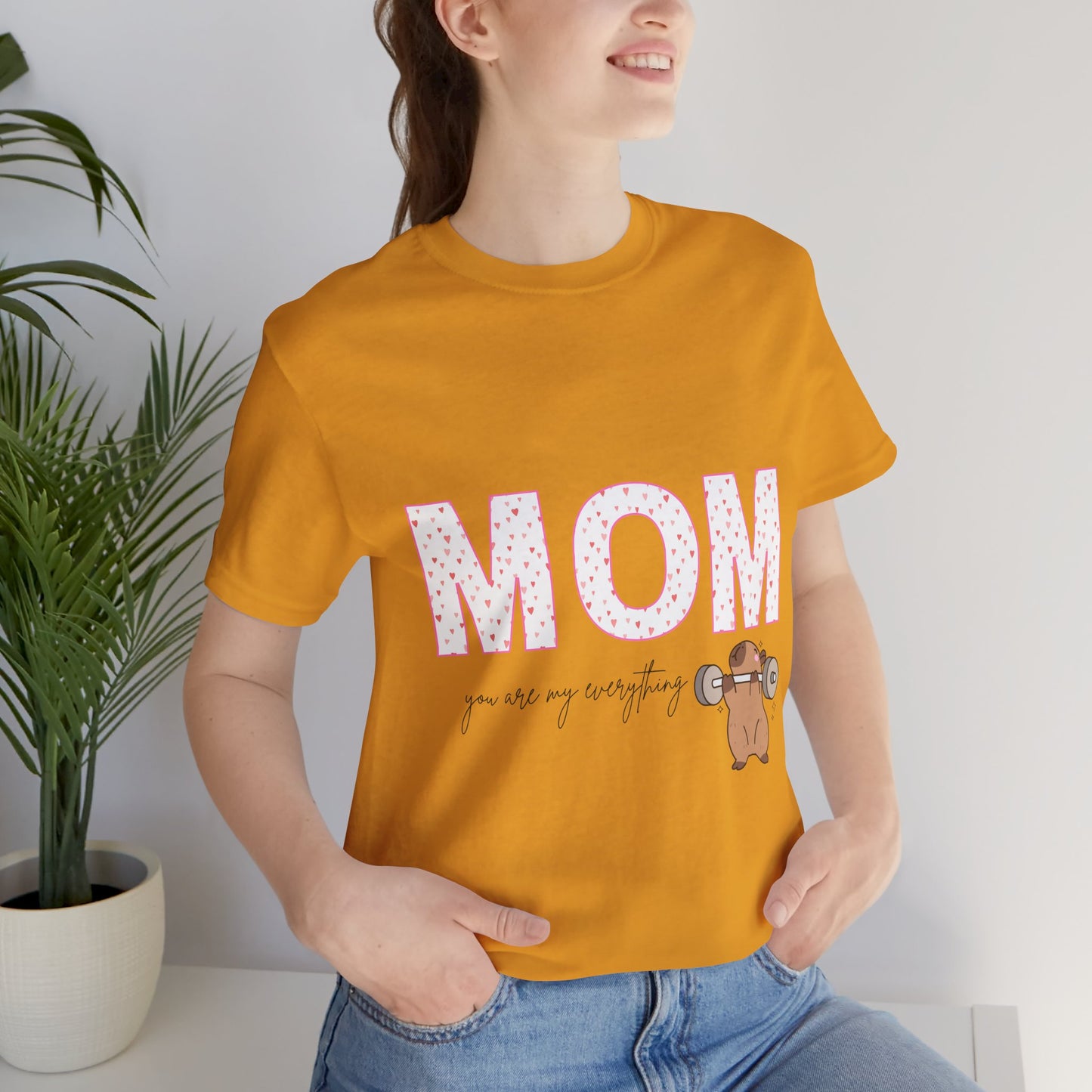 Mom Appreciation Graphic Tee, Cute Mother's Day Shirt, Gift for Mom, Casual Mom's Day T-Shirt, Trendy Unisex Tee