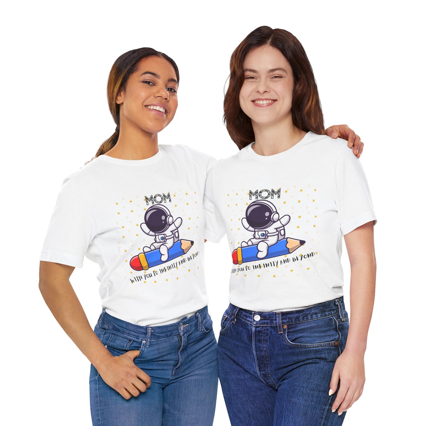 Cosmic Mom Tee - Perfect Gift for Astronaut Lovers, Mother's Day Gift, Cute Space Shirt, Fun Graphic Tee, Unique Mom Present