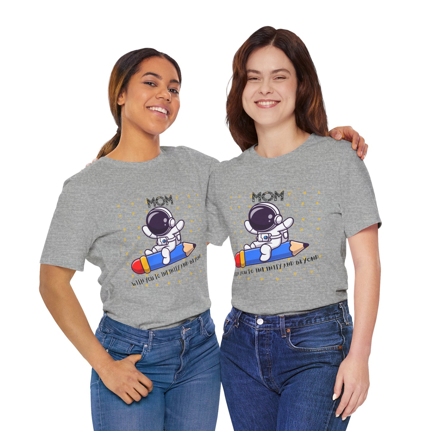 Cosmic Mom Tee - Perfect Gift for Astronaut Lovers, Mother's Day Gift, Cute Space Shirt, Fun Graphic Tee, Unique Mom Present