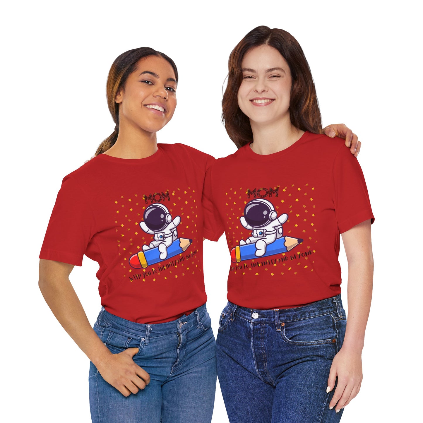 Cosmic Mom Tee - Perfect Gift for Astronaut Lovers, Mother's Day Gift, Cute Space Shirt, Fun Graphic Tee, Unique Mom Present