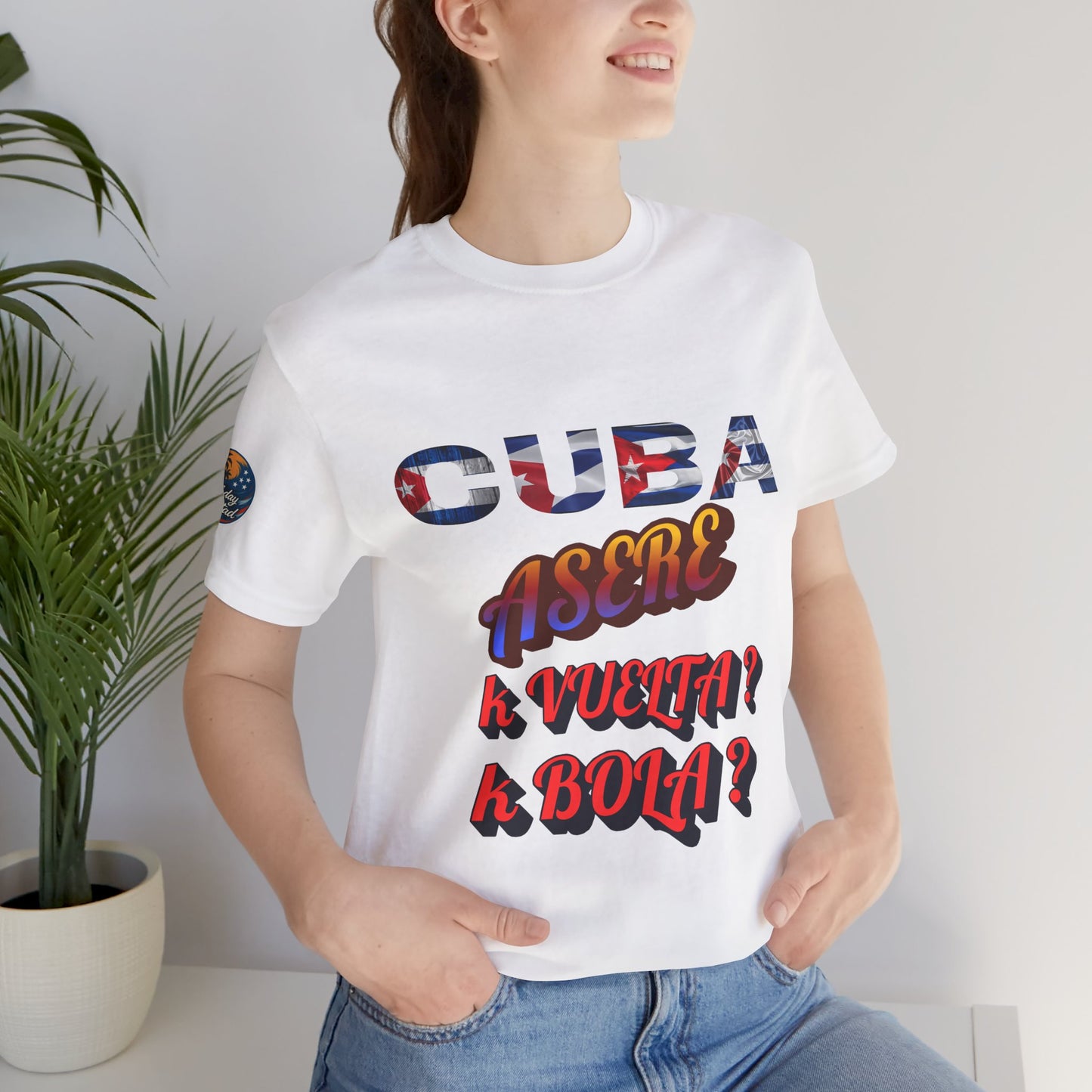 Cuban Vibes Tee, Casual Summer Shirt, Graphic Unisex Tee, Gift for Him/Her, Fiesta Apparel, Cool Graphic Tee