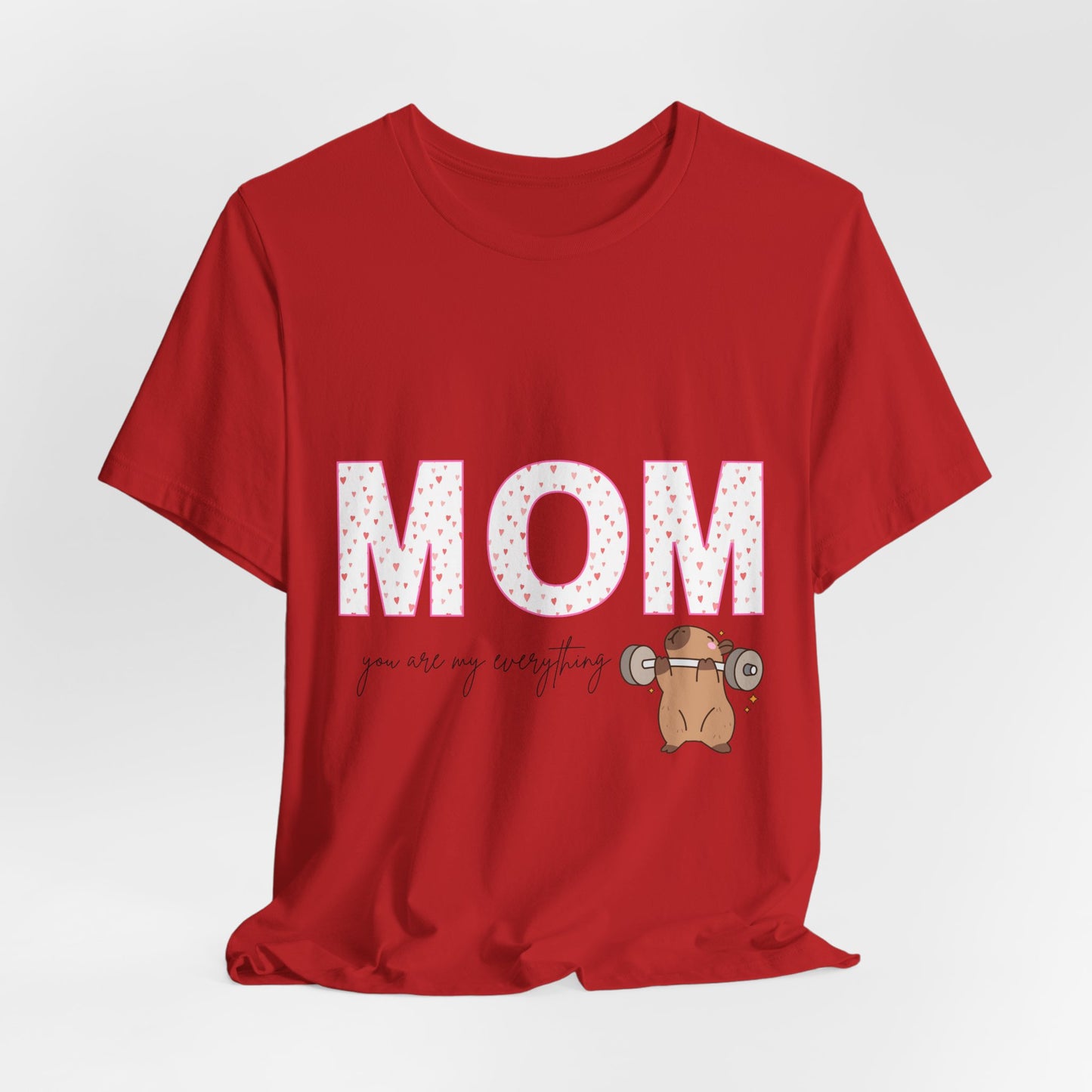 Mom Appreciation Graphic Tee, Cute Mother's Day Shirt, Gift for Mom, Casual Mom's Day T-Shirt, Trendy Unisex Tee