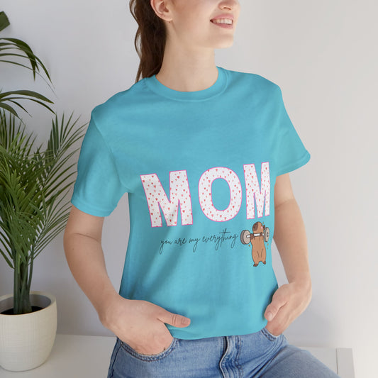 Mom Appreciation Graphic Tee, Cute Mother's Day Shirt, Gift for Mom, Casual Mom's Day T-Shirt, Trendy Unisex Tee