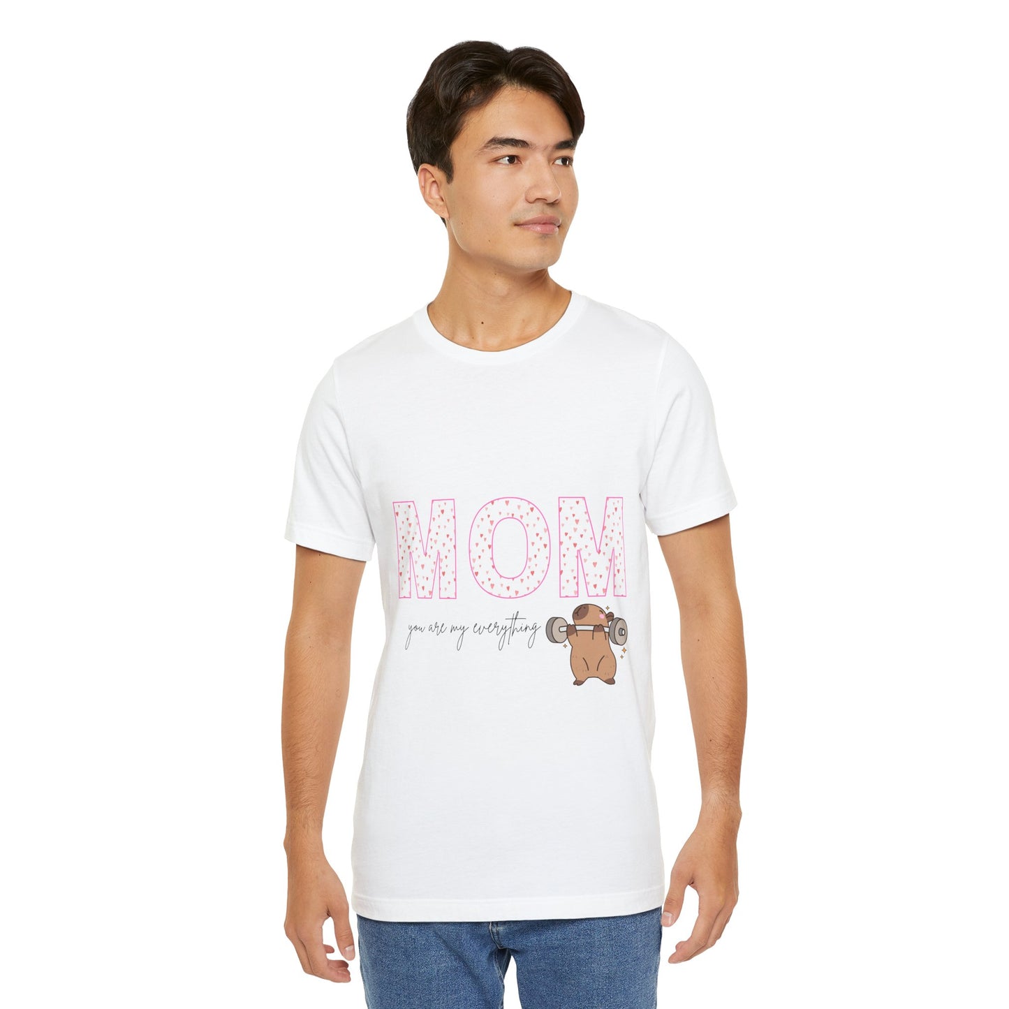 Mom Appreciation Graphic Tee, Cute Mother's Day Shirt, Gift for Mom, Casual Mom's Day T-Shirt, Trendy Unisex Tee