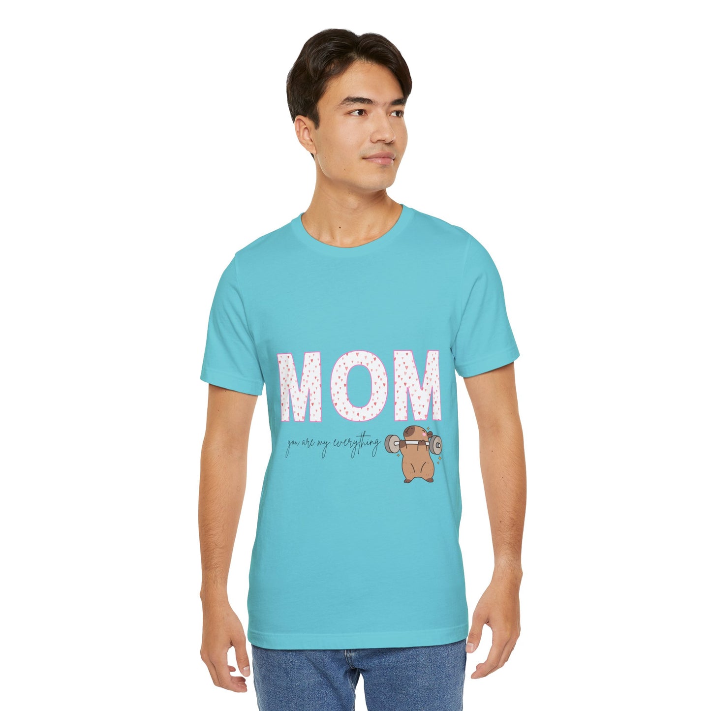 Mom Appreciation Graphic Tee, Cute Mother's Day Shirt, Gift for Mom, Casual Mom's Day T-Shirt, Trendy Unisex Tee