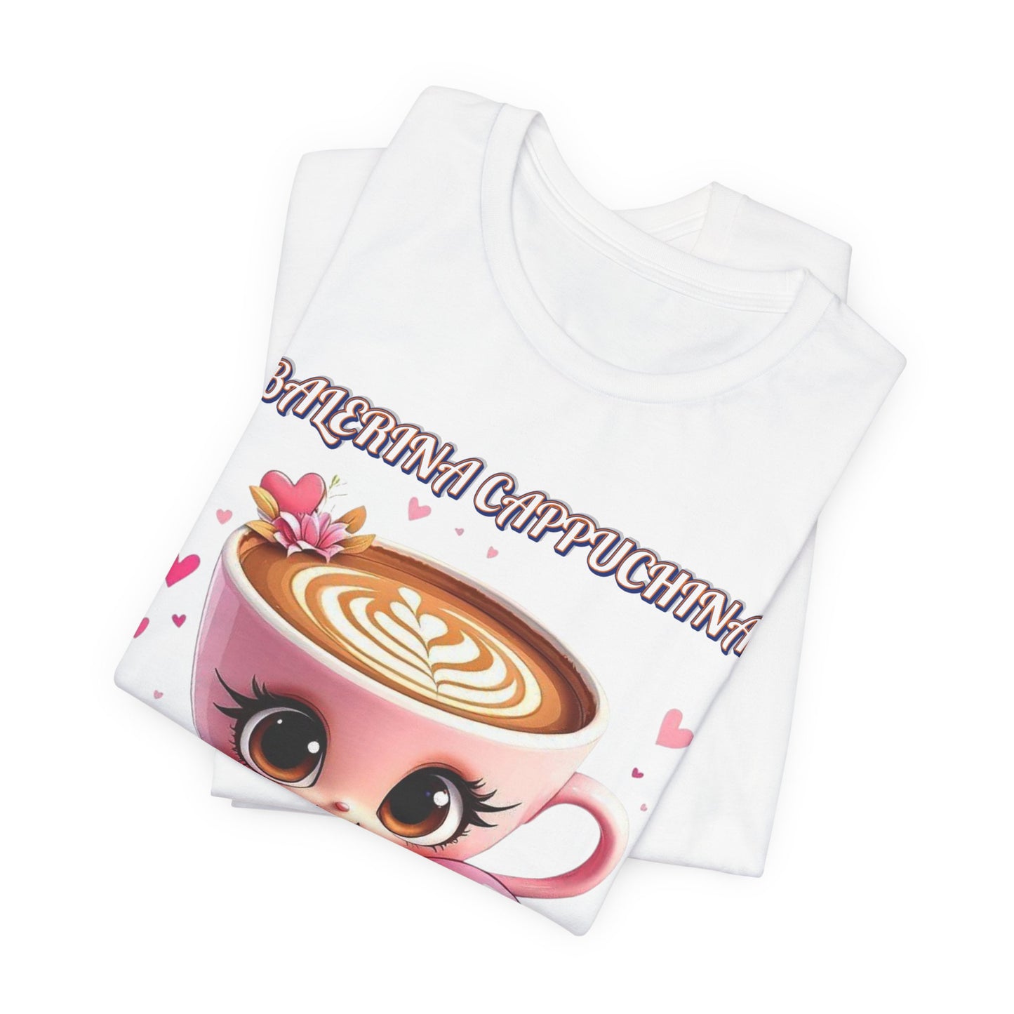 Cute Coffee Lover Tee, Adorable Graphic Shirt, Perfect Gift for Baristas, Coffee Enthusiasts, Valentine's Day, Birthdays, Casual Wear