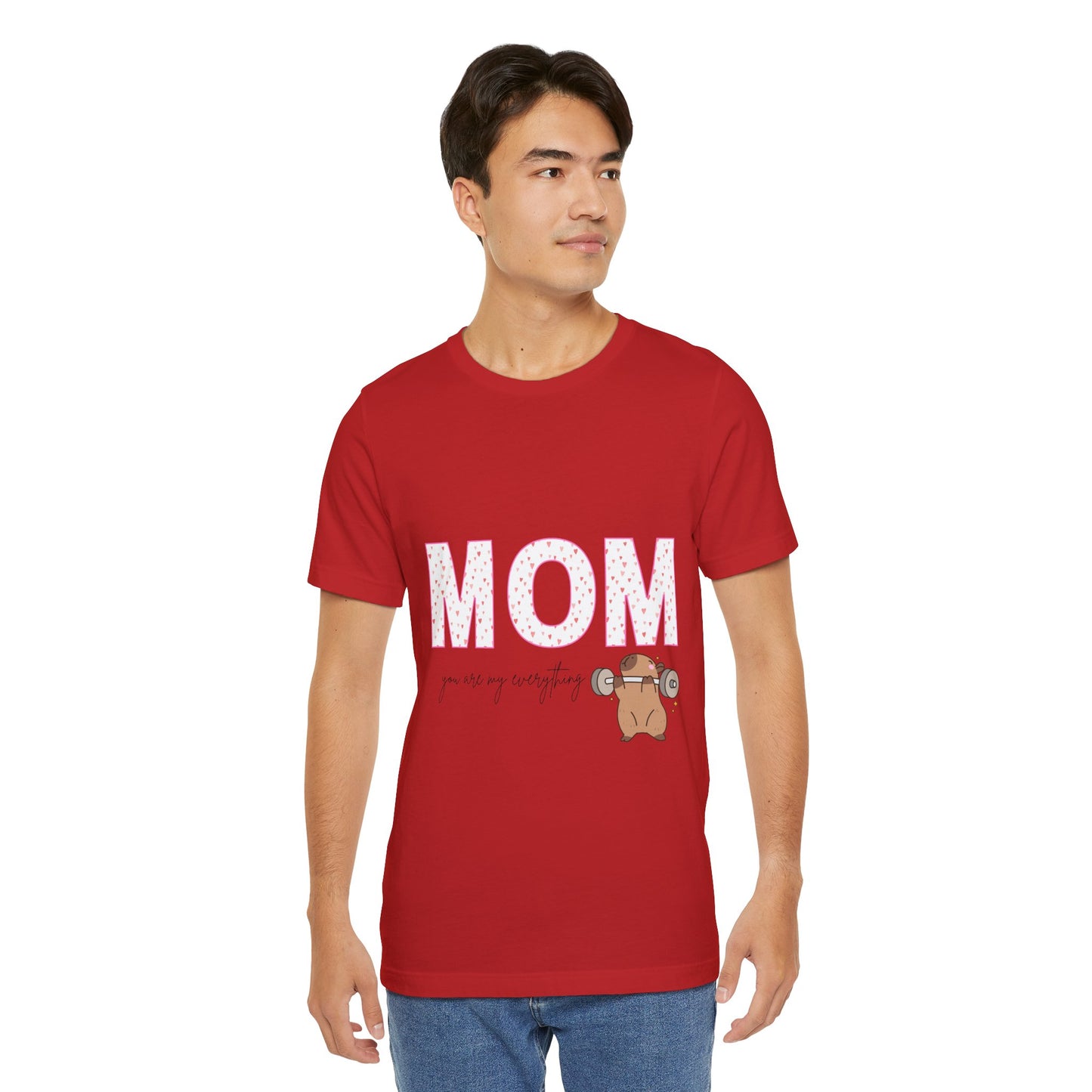 Mom Appreciation Graphic Tee, Cute Mother's Day Shirt, Gift for Mom, Casual Mom's Day T-Shirt, Trendy Unisex Tee