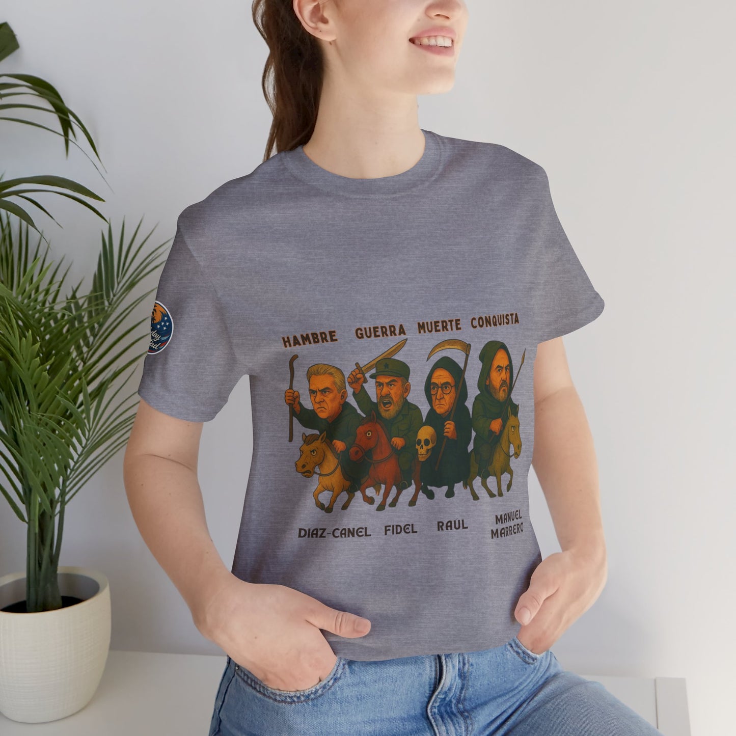 Revolutionary Statement Tee, Unisex Jersey Short Sleeve Tee, Graphic T-shirt for Activists, Gift for History Lovers, Casual Wear, [...]