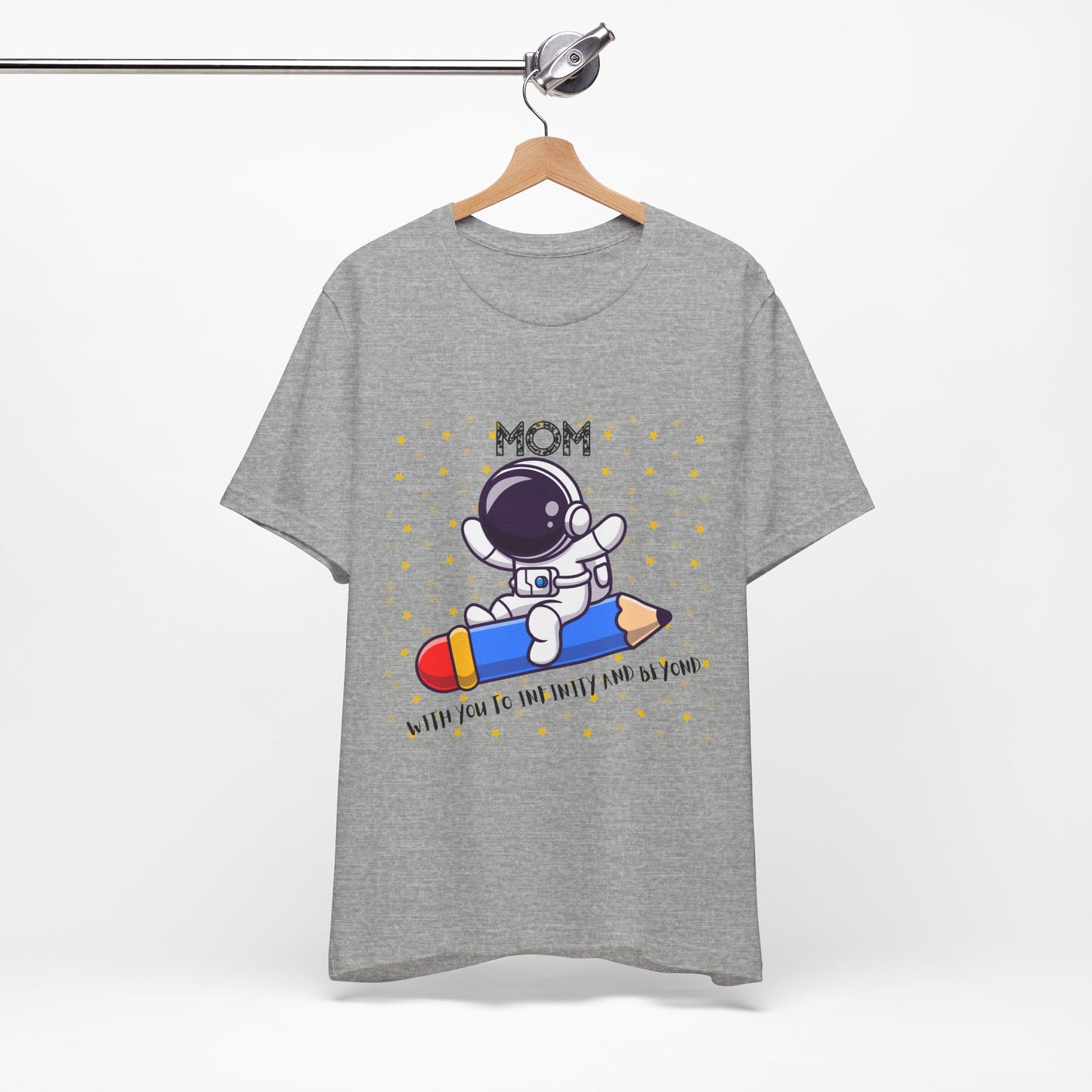 Cosmic Mom Tee - Perfect Gift for Astronaut Lovers, Mother's Day Gift, Cute Space Shirt, Fun Graphic Tee, Unique Mom Present