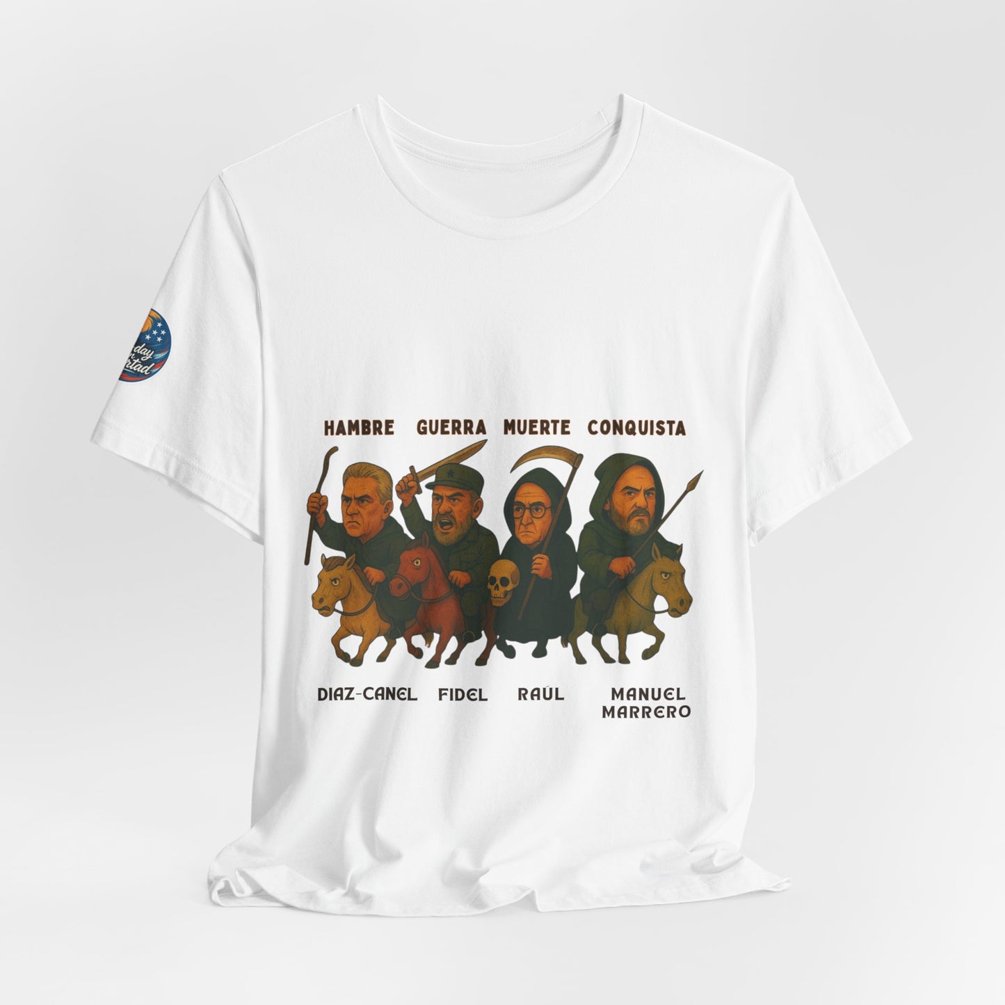 Revolutionary Statement Tee, Unisex Jersey Short Sleeve Tee, Graphic T-shirt for Activists, Gift for History Lovers, Casual Wear, [...]