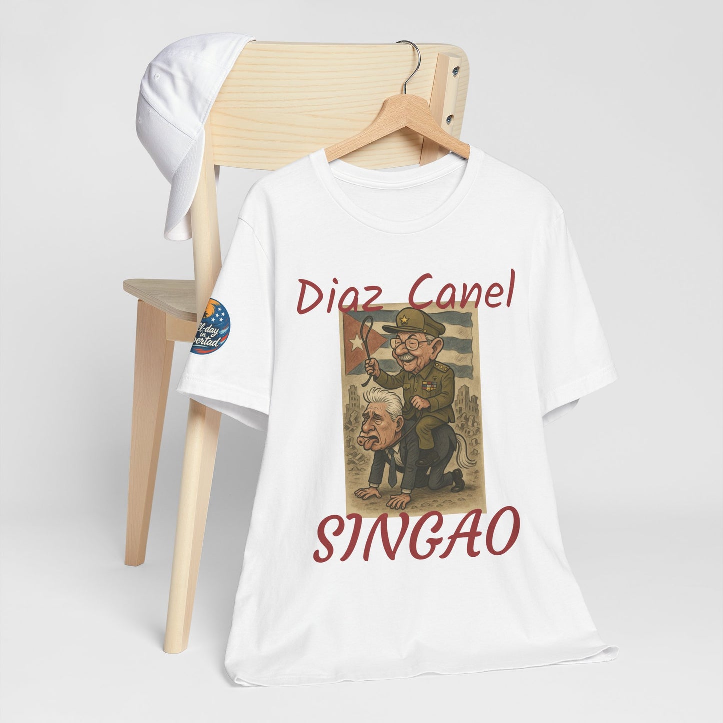 Sassy Political Humor Tee: Dias Canal Singao Shirt, Unisex Short Sleeve, Casual Wear, Gift for Friends, Funny Statement Tee