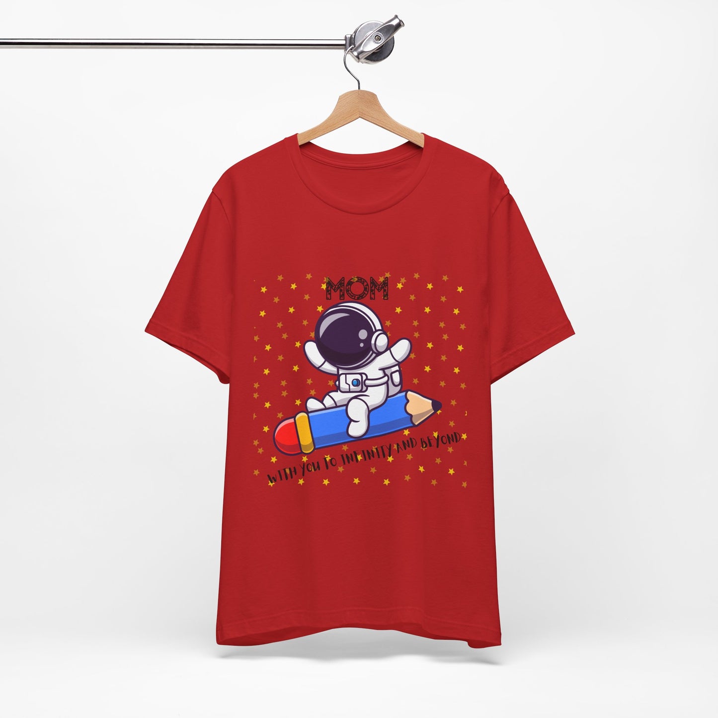 Cosmic Mom Tee - Perfect Gift for Astronaut Lovers, Mother's Day Gift, Cute Space Shirt, Fun Graphic Tee, Unique Mom Present