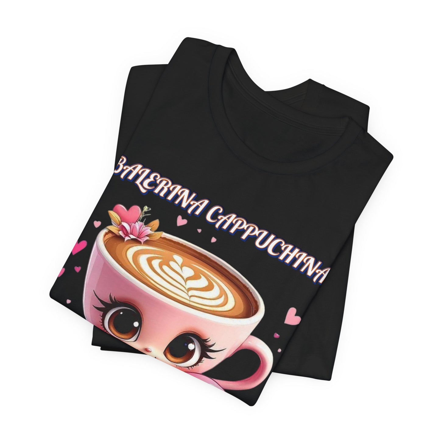 Cute Coffee Lover Tee, Adorable Graphic Shirt, Perfect Gift for Baristas, Coffee Enthusiasts, Valentine's Day, Birthdays, Casual Wear
