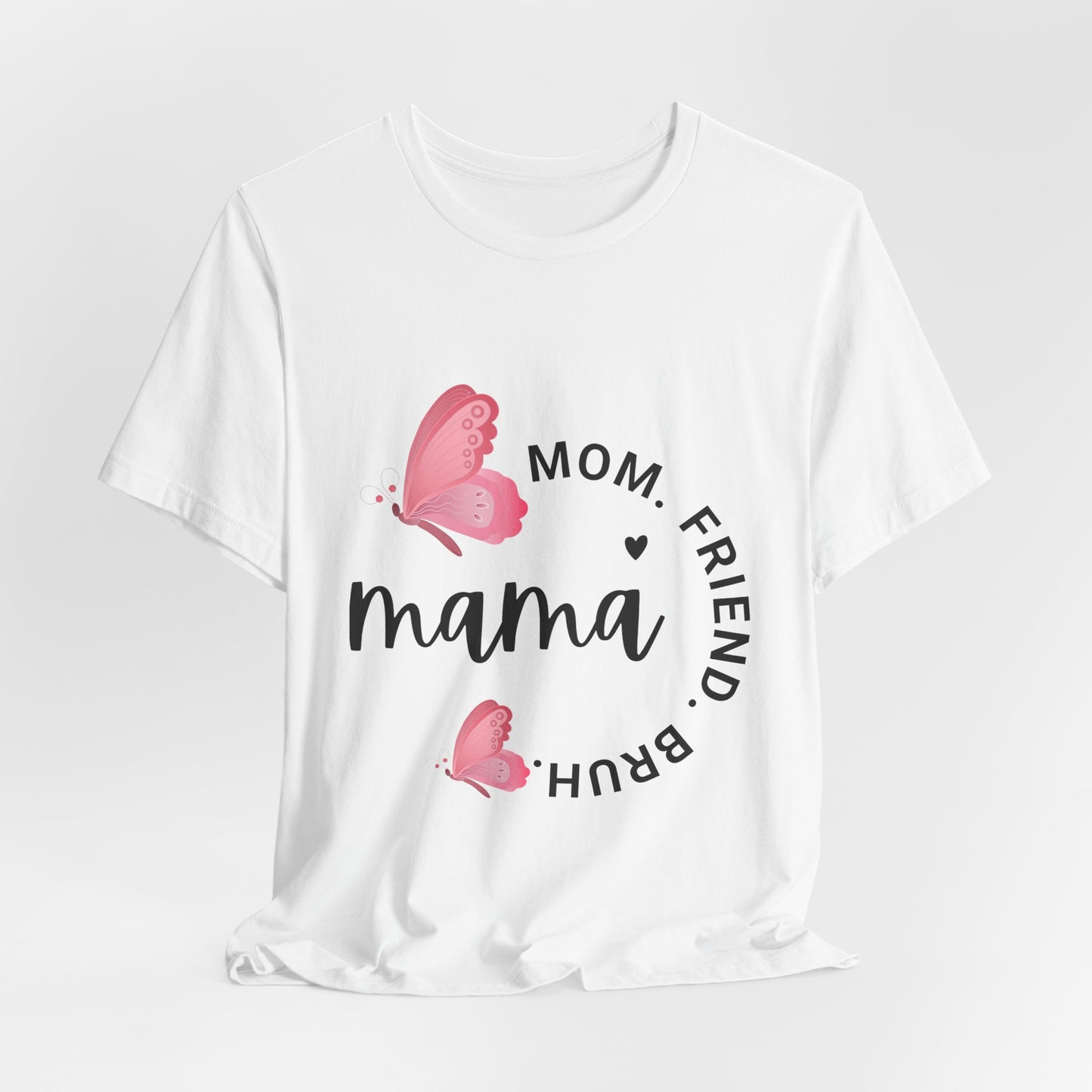 Mama Butterfly Unisex Tee, Cute Mother's Day Gift, Butterfly Graphic T-Shirt, Mom's Day, Spring Fashion, Gift for Her