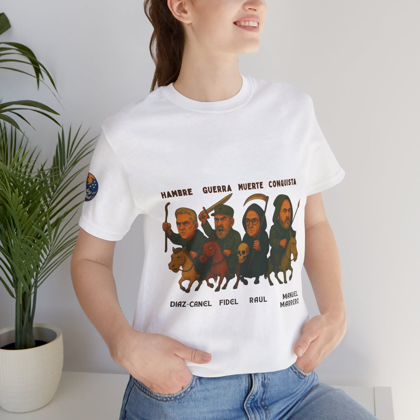 Revolutionary Statement Tee, Unisex Jersey Short Sleeve Tee, Graphic T-shirt for Activists, Gift for History Lovers, Casual Wear, [...]